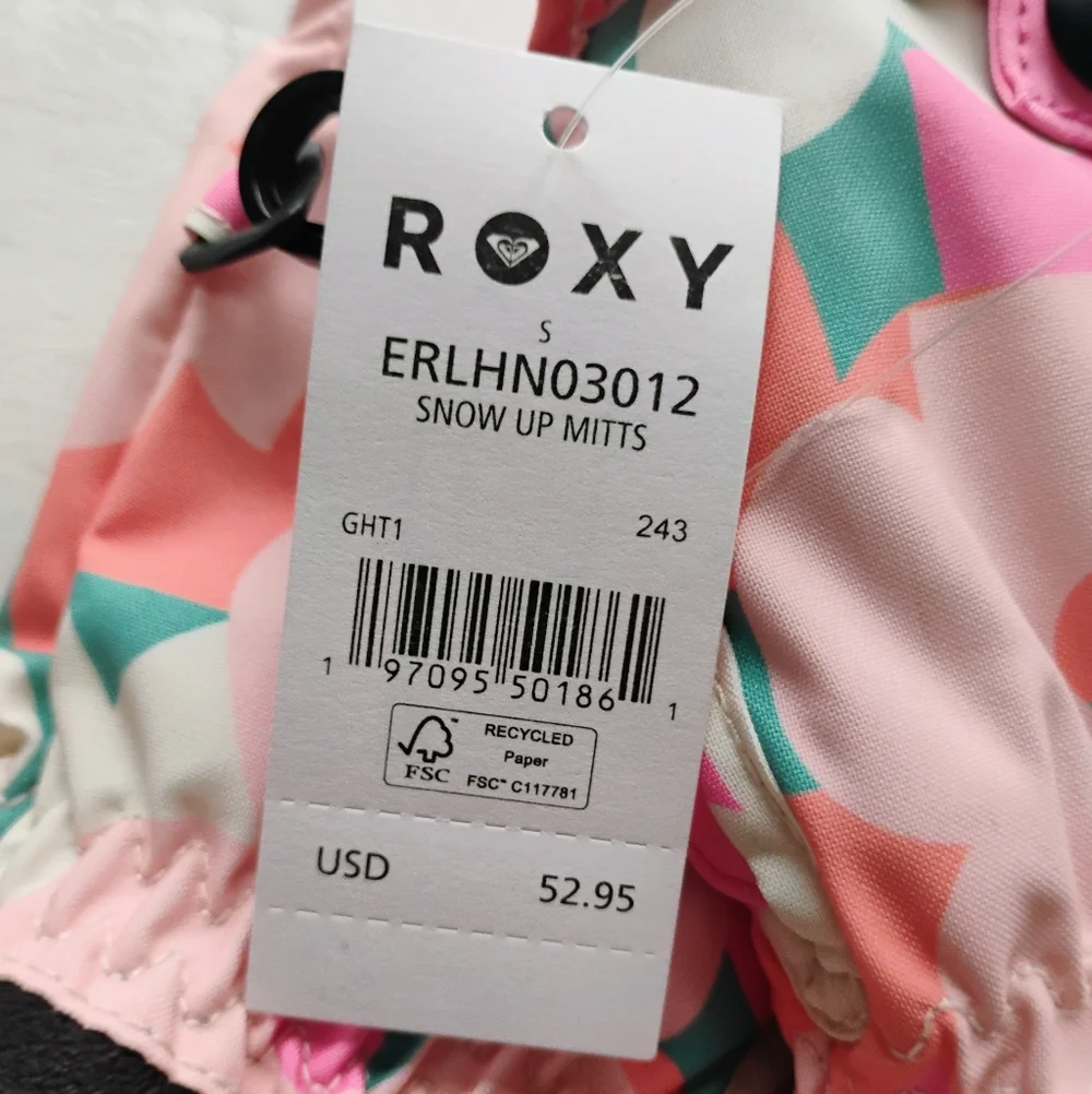 ROXY NEW Snow Up Insulated Mittens